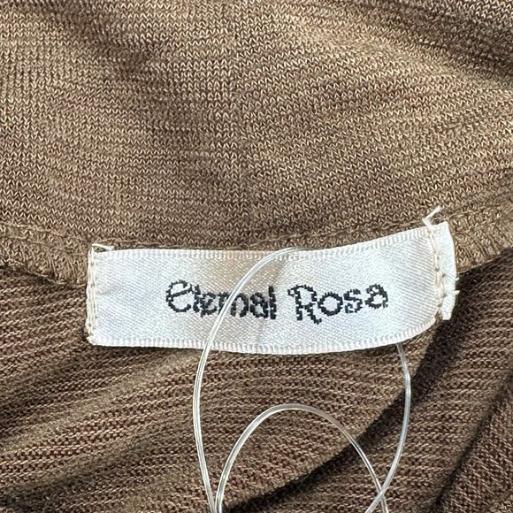 Eternal Rosa Women's Size Large Turtleneck Lightweight Long Sleeve Sweater Shirt - Picture 5 of 16